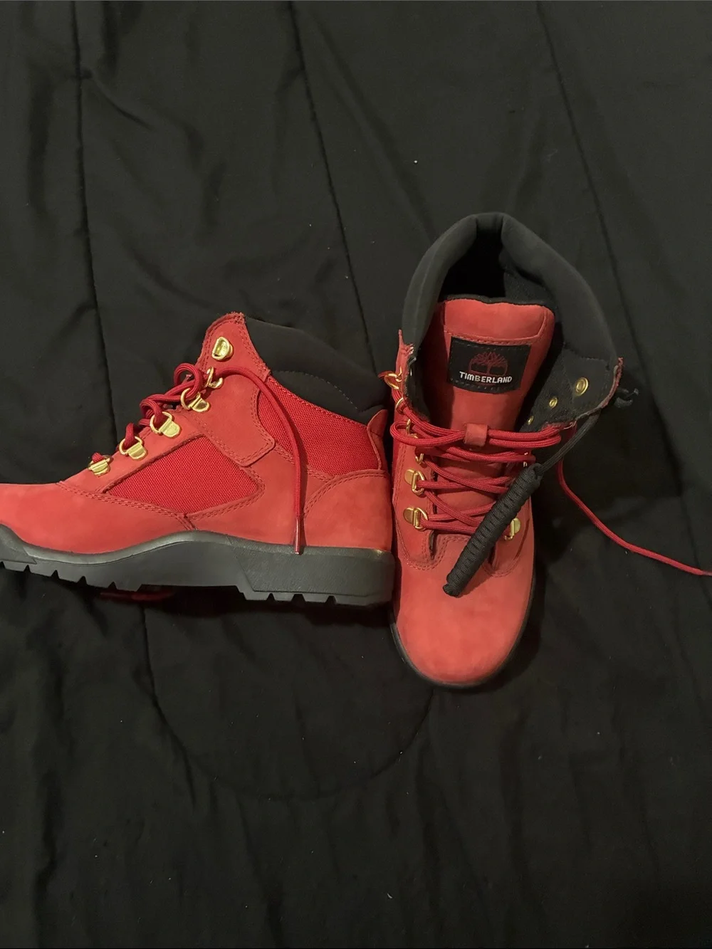 Timberland Kids Red Outdoor Boots